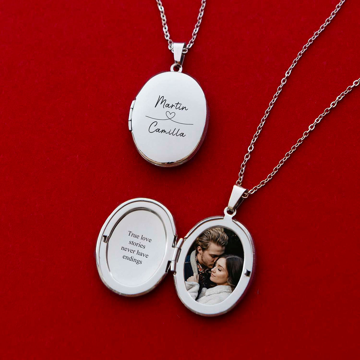 OVAL LOCKET | Always With You - MILA CANTES