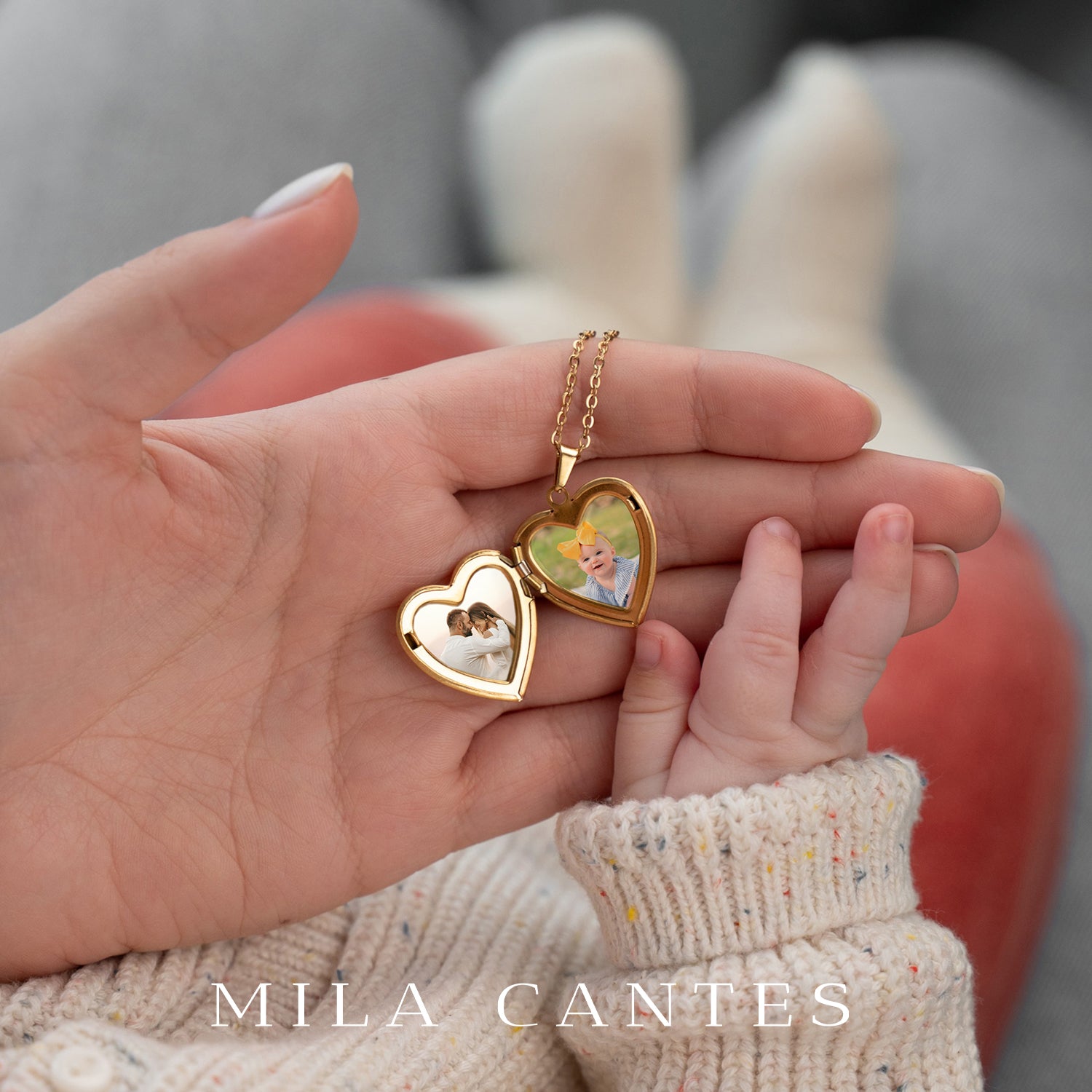 HEART LOCKET | Name - MILA CANTES