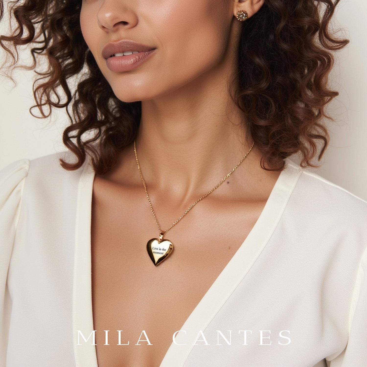 HEART LOCKET | Little Message - MILA CANTES