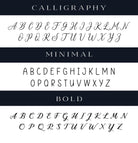 LUNA LOCKET | Initial Letters | Sterling Silver - MILA CANTES