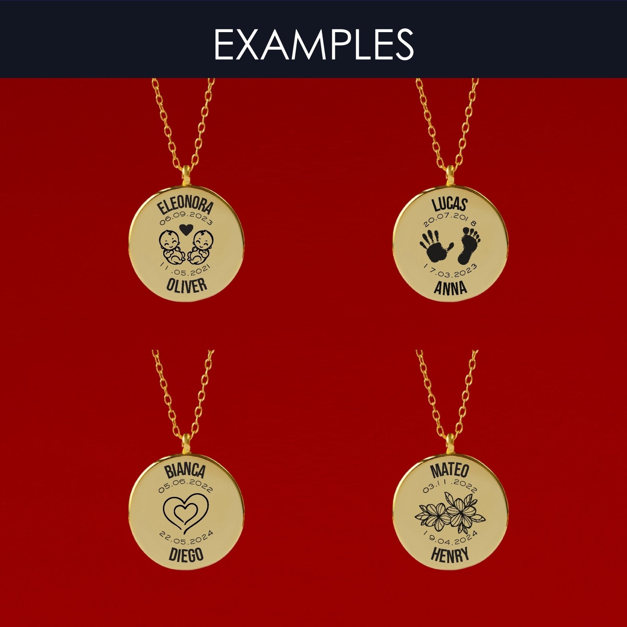 LUNA LOCKET | Two Babies | Sterling Silver - MILA CANTES