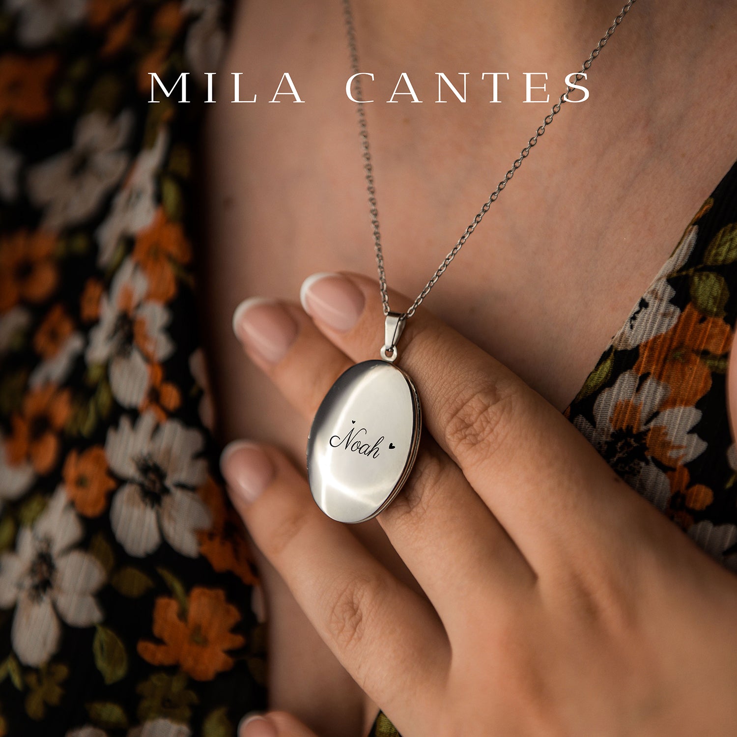 OVAL LOCKET | My Heart - MILA CANTES