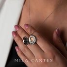 LUNA LOCKET | Infinity | Sterling Silver - MILA CANTES