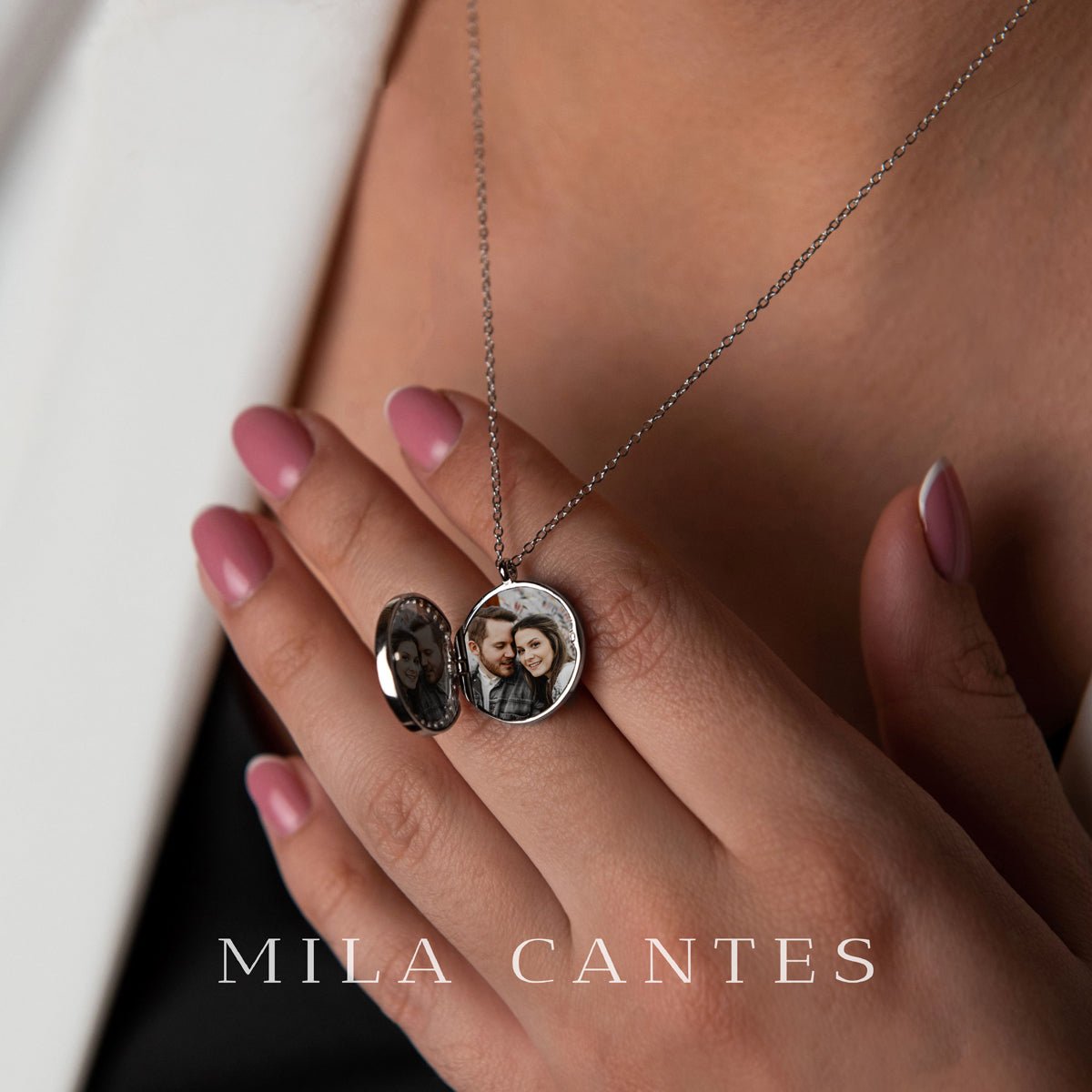 LUNA LOCKET | Love Promise | Sterling Silver - MILA CANTES