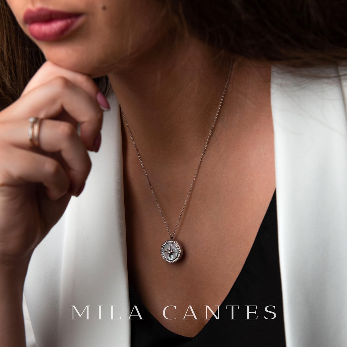 LUNA LOCKET | Love Promise | Sterling Silver - MILA CANTES
